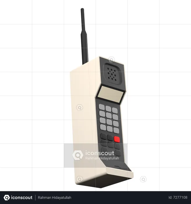Mobile Phone  3D Icon