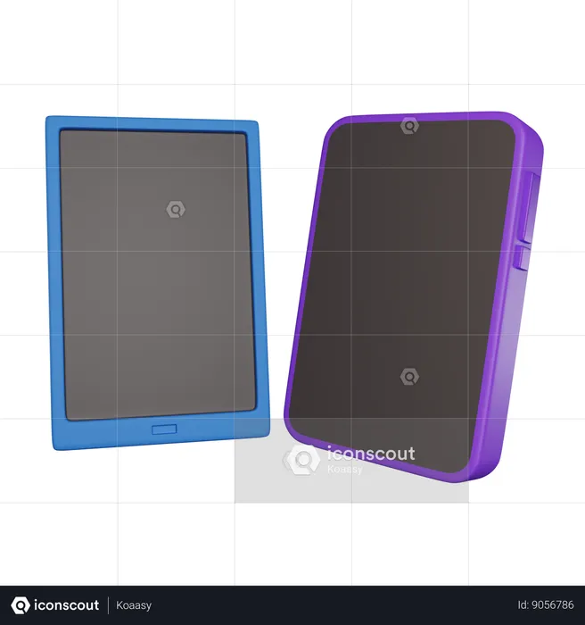 Mobile Phones  3D Icon