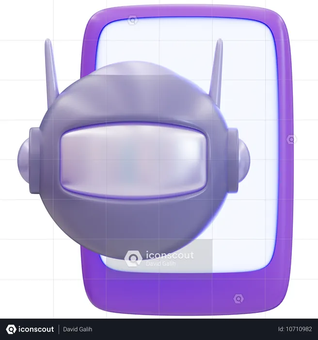 移動ロボット  3D Icon