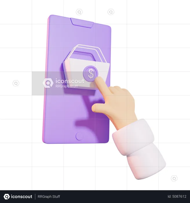 Mobile Shop  3D Icon