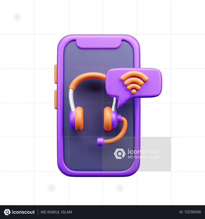 Mobile Wifi  3D Icon