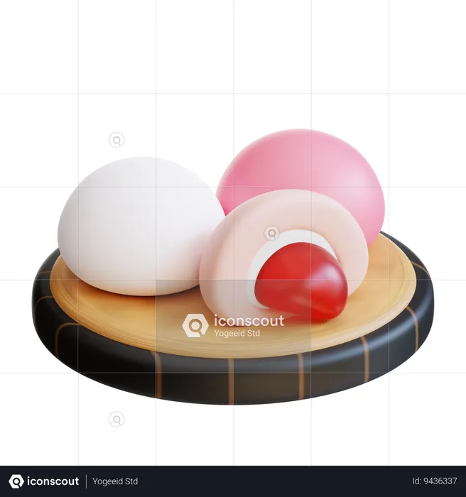 Mochi  3D Icon