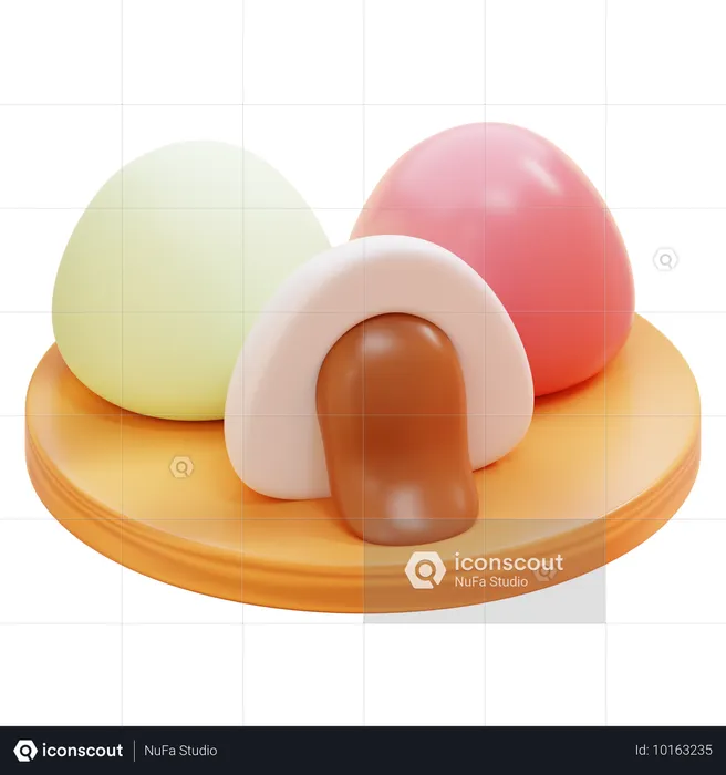 Mochi  3D Icon