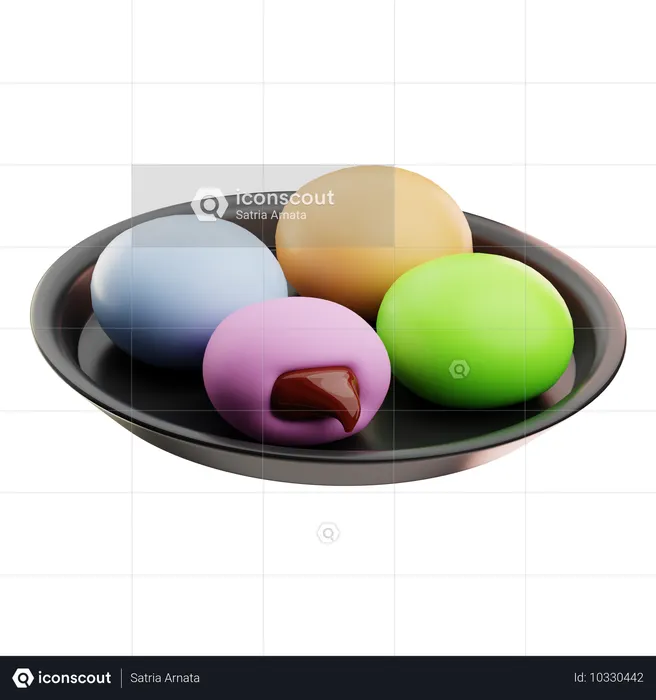 Mochi-Sauce  3D Icon