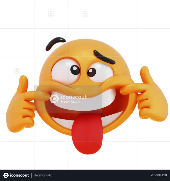 Mocking Emoji 3D Icon