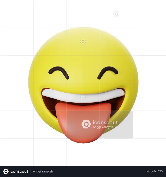 Mocking Emoji 3D Icon