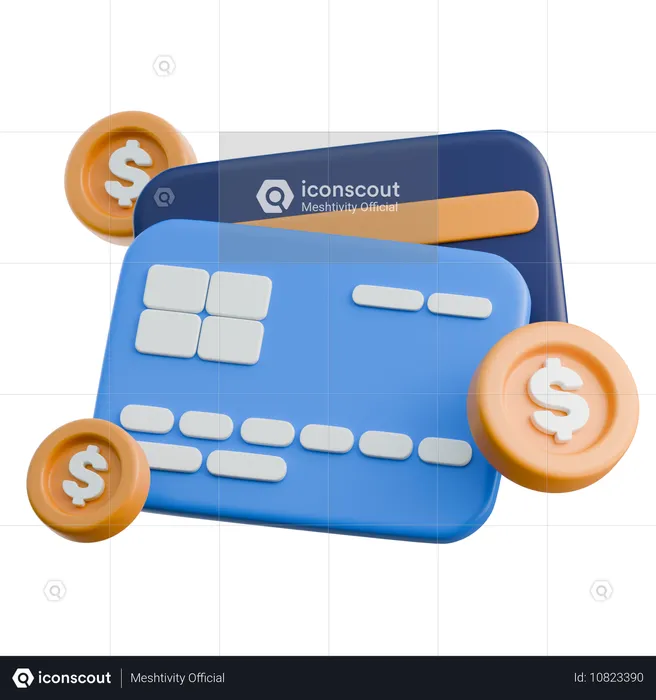 Mode de paiement  3D Icon