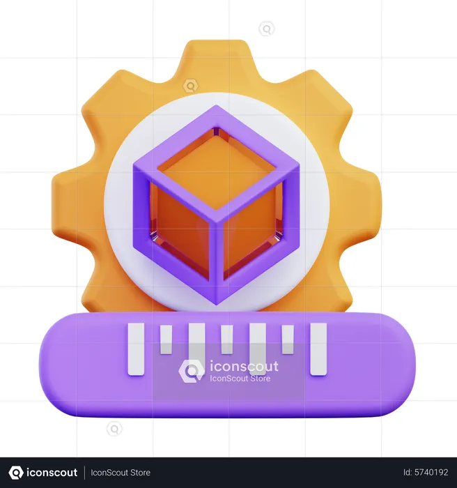 Modellmessung  3D Icon