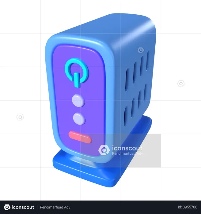 Modem  3D Icon