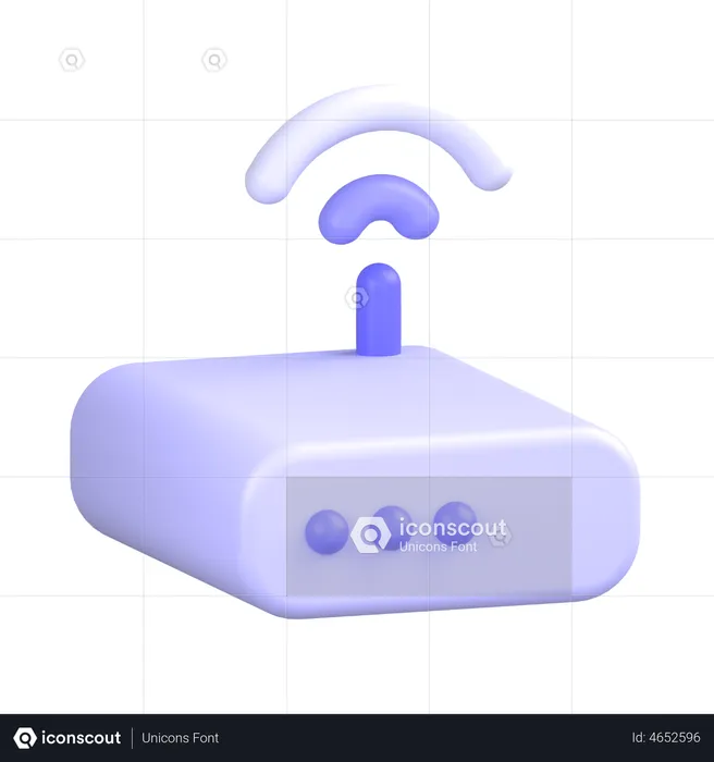 Modem  3D Icon