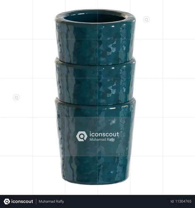 Moderne Keramik  3D Icon