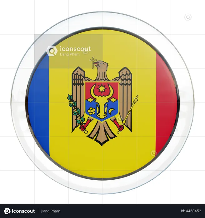 Moldova Flag Flag 3D Flag