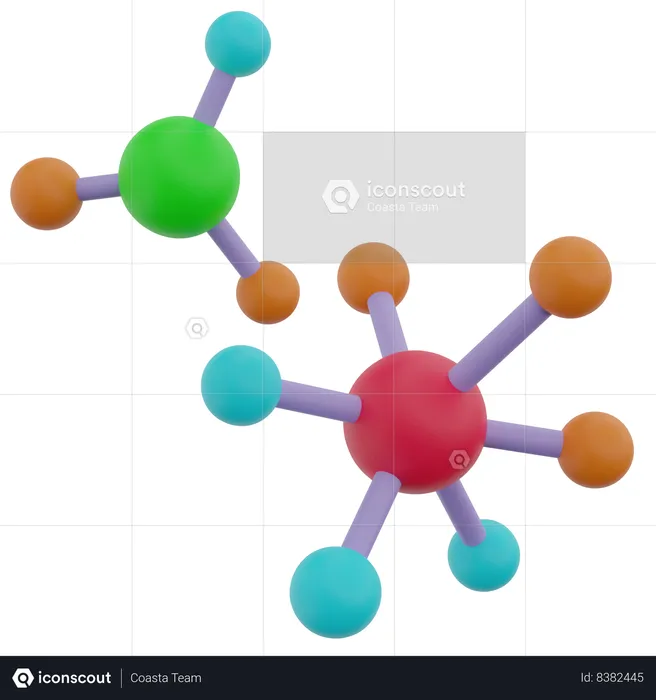 Molecule  3D Illustration