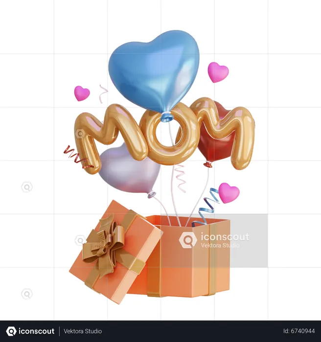 Mom Birthday Presents  3D Icon