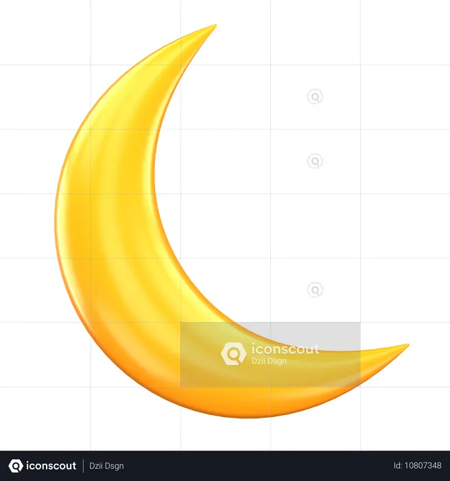 Mond  3D Icon