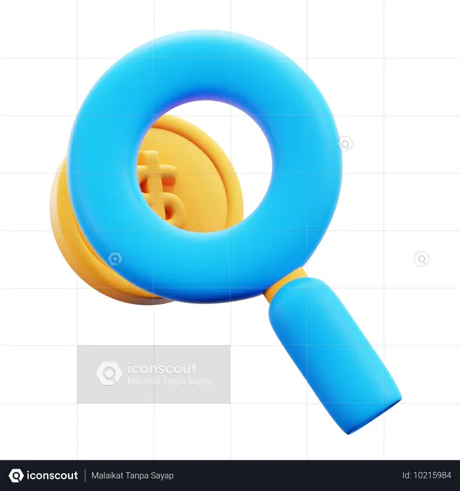 Moneda de aumento  3D Icon