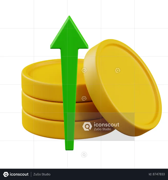 Construir en moneda  3D Icon