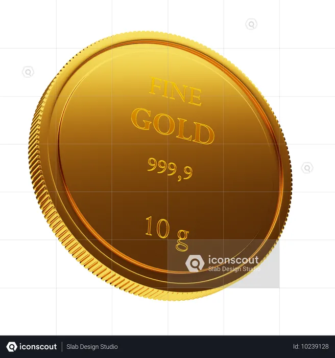 MONEDAS DE ORO  3D Icon