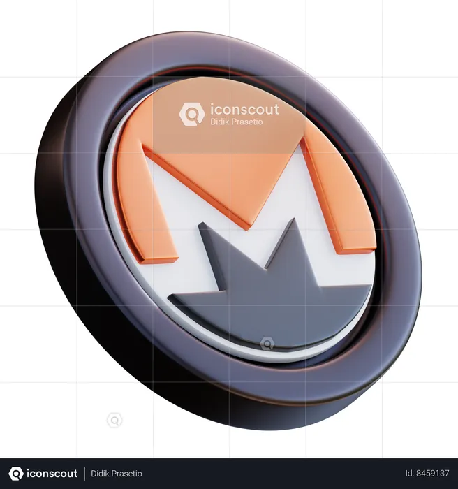 Monnaie  3D Icon