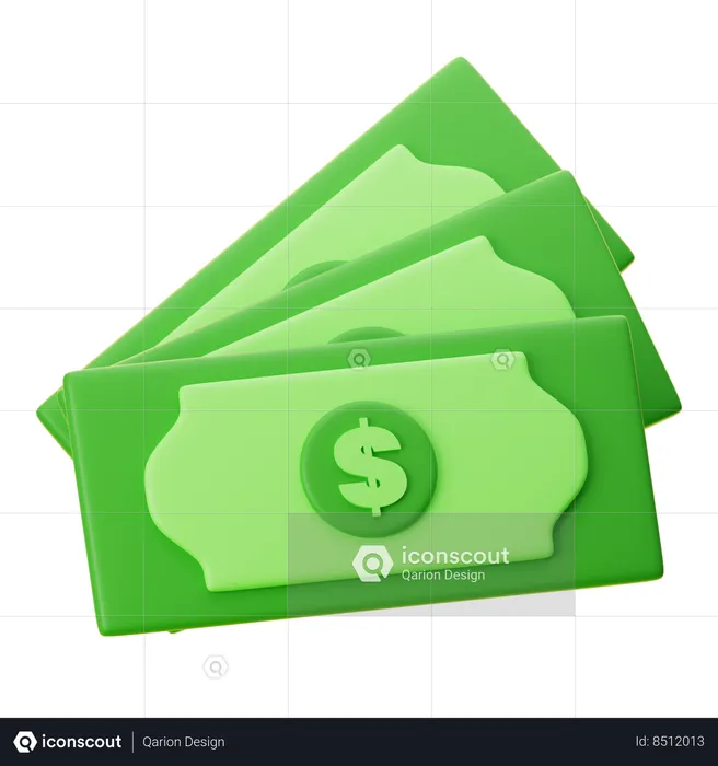 MONEY  3D Icon