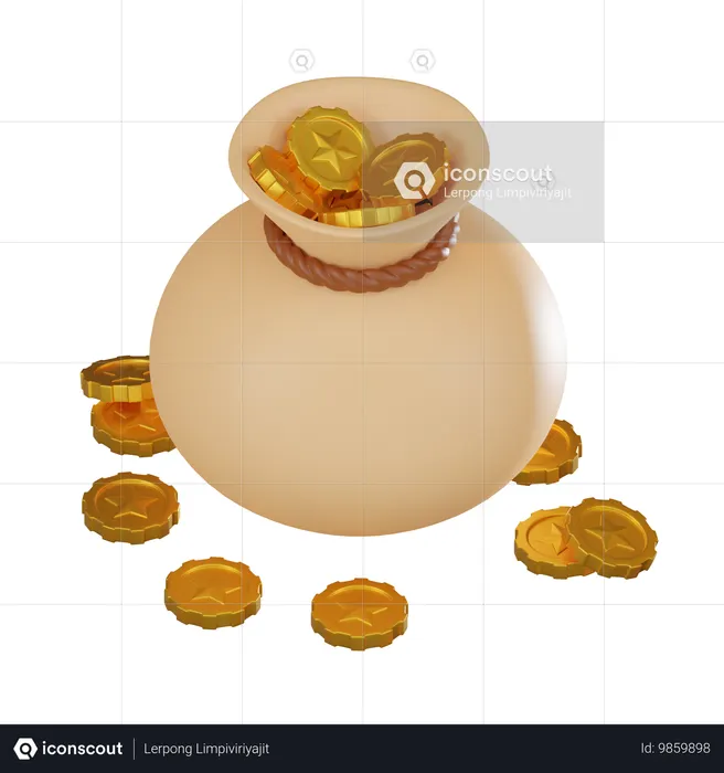 Money  3D Icon