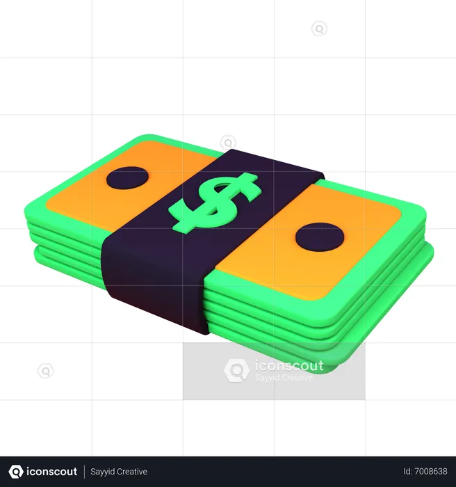 Money  3D Icon