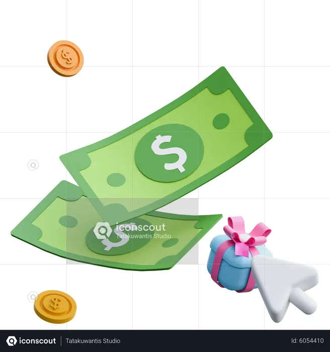 Money  3D Icon