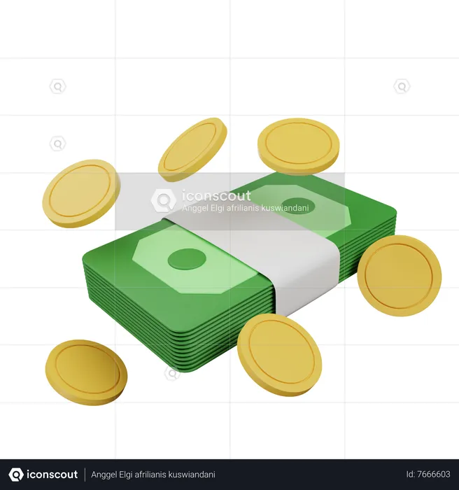 Money  3D Icon