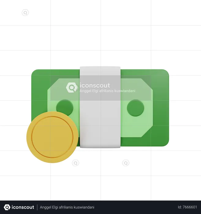 Money  3D Icon