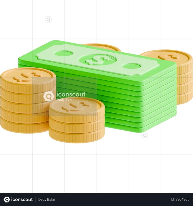 Money  3D Icon