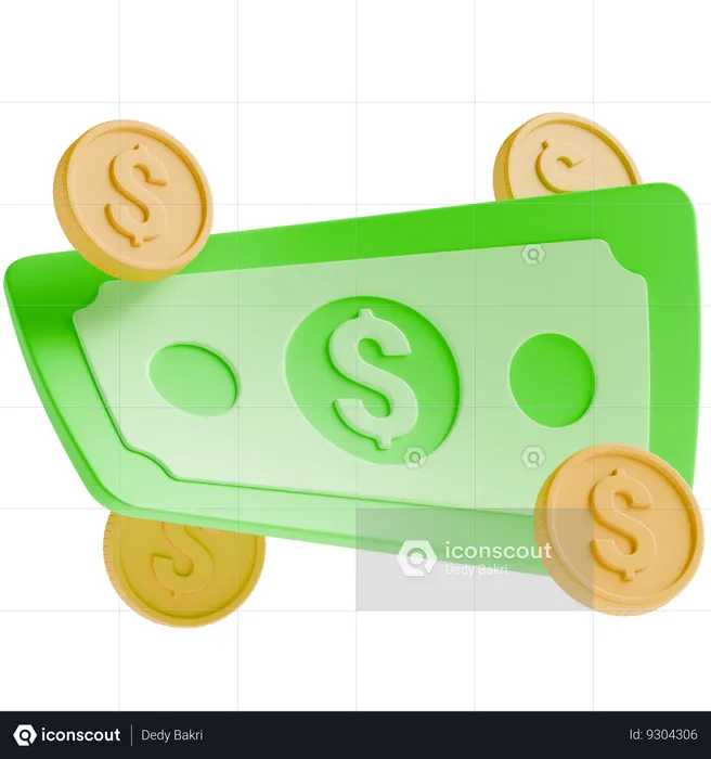 Money  3D Icon