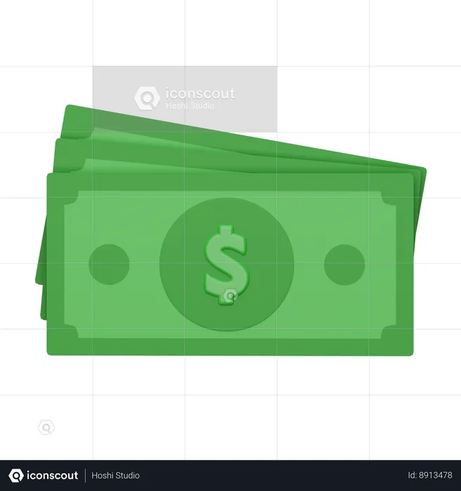 Money  3D Icon