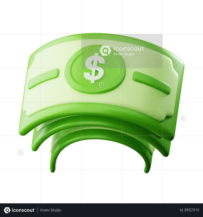 Money  3D Icon