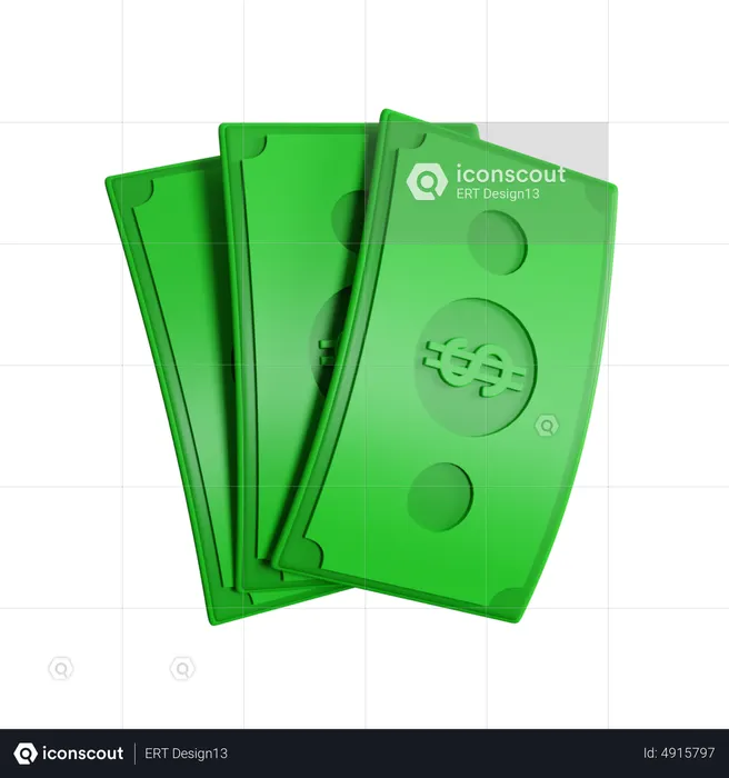 Money  3D Icon