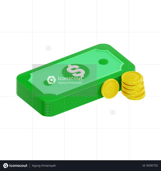 Money  3D Icon