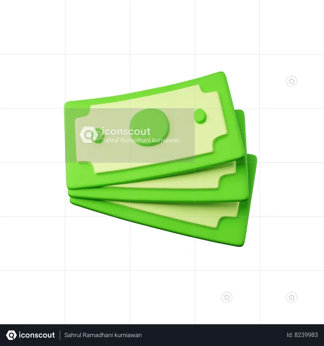 Money  3D Icon