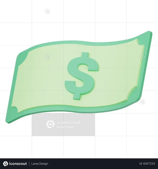 Money  3D Icon