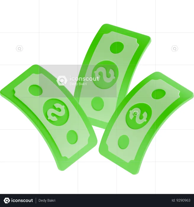 Money  3D Icon