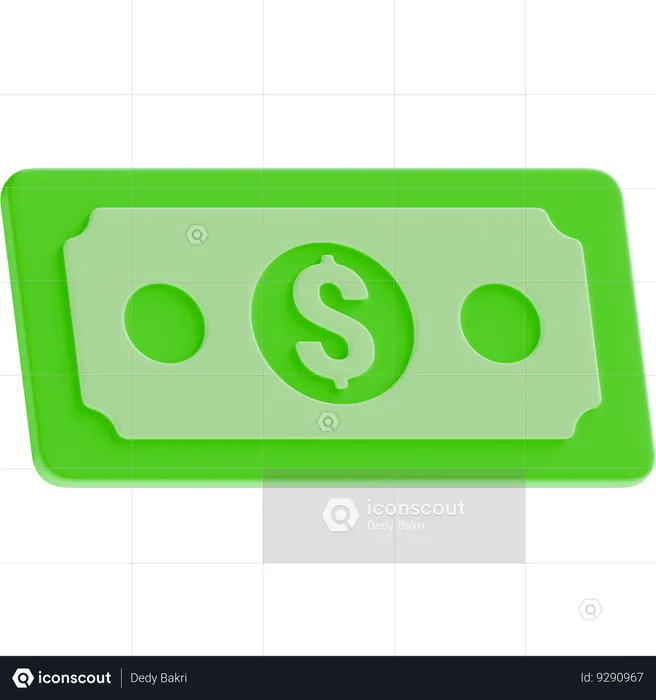 Money  3D Icon