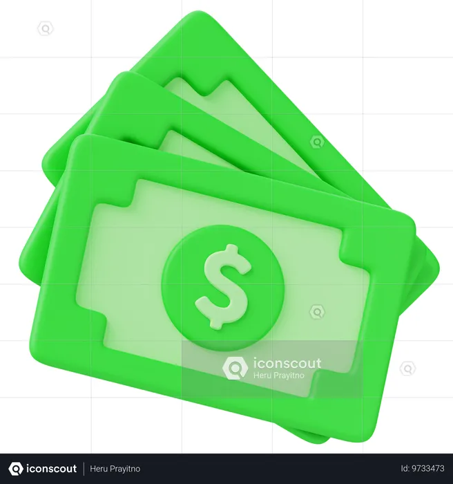 Money  3D Icon