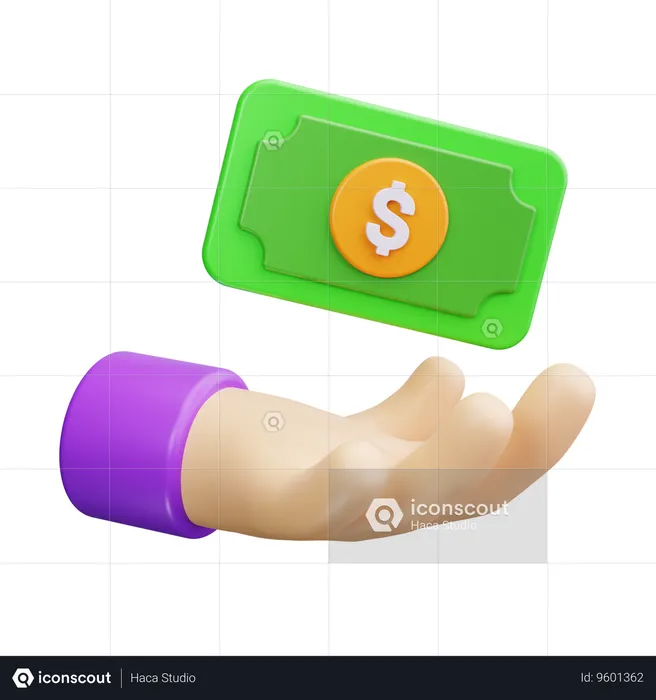 Money  3D Icon