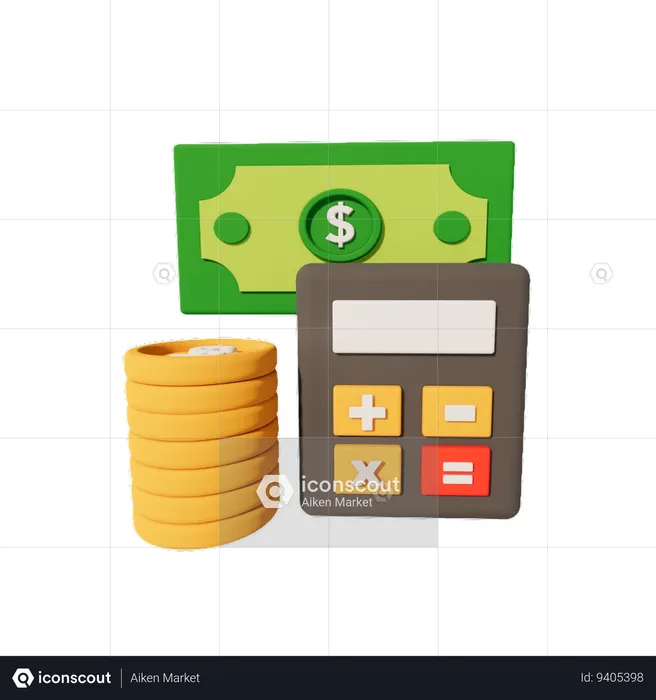 Money  3D Icon