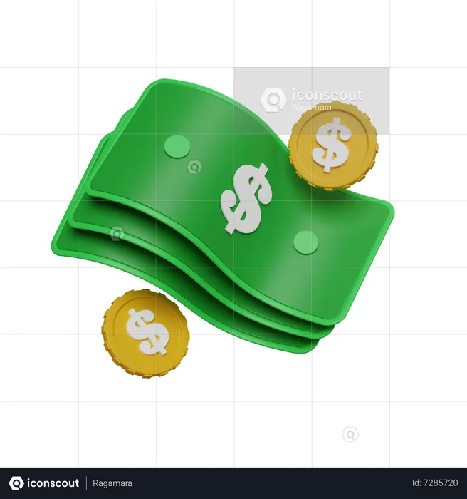 Money  3D Icon