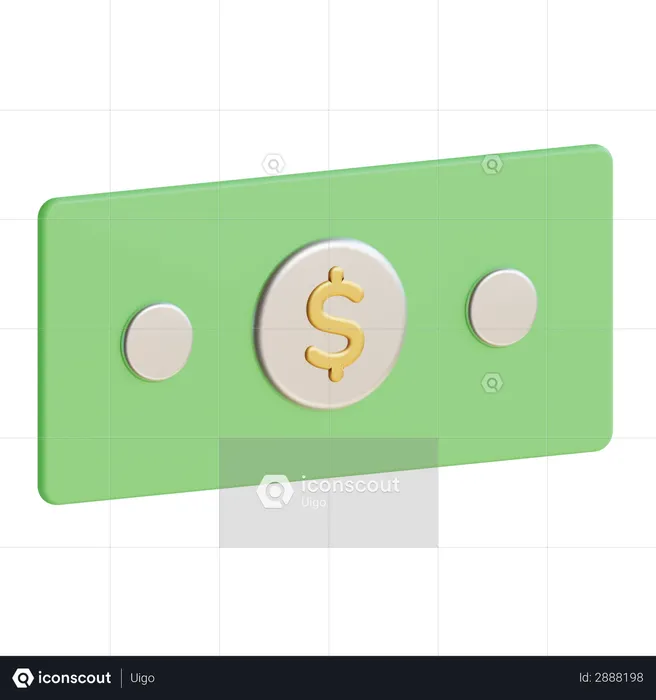 Money  3D Illustration