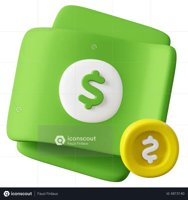 Money  3D Icon