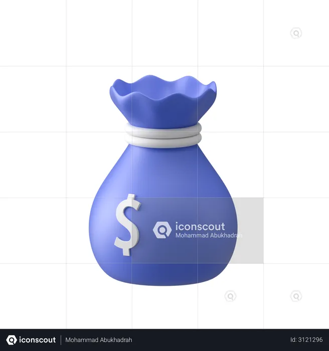 28,467 3D Money Bag Illustrations - Free in PNG, BLEND, GLTF - IconScout