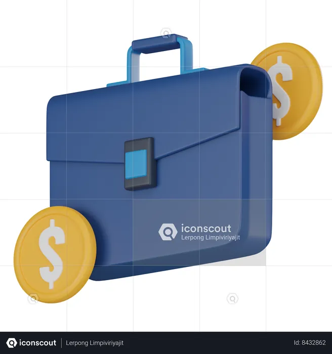 Money Bag  3D Icon