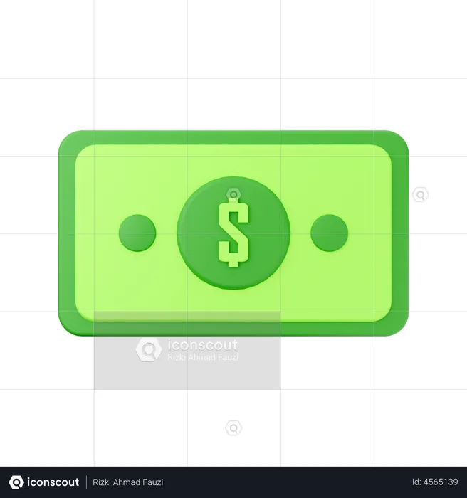 Money Dollar  3D Illustration