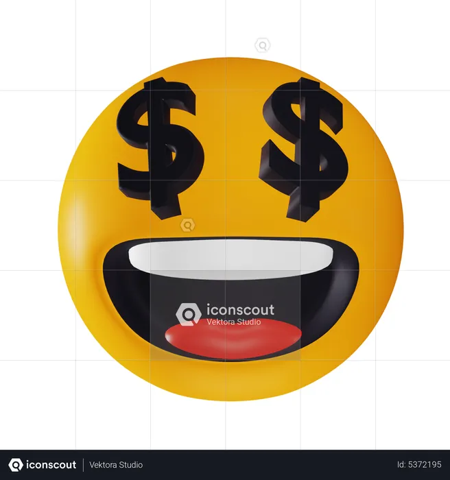 Money Emoji Emoji 3D Icon