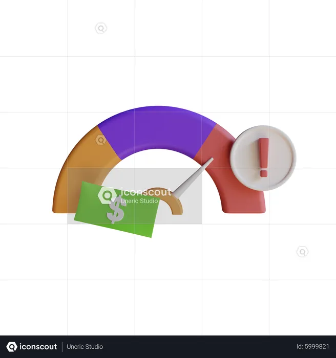 Money Inflation2  3D Icon